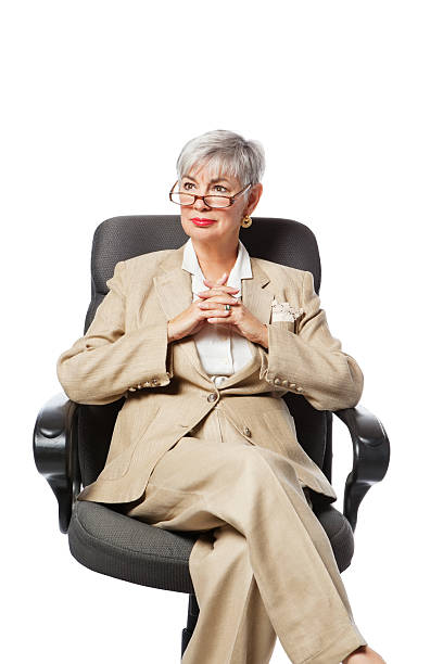 istock Senior Businesswoman Thinking Business 185304562