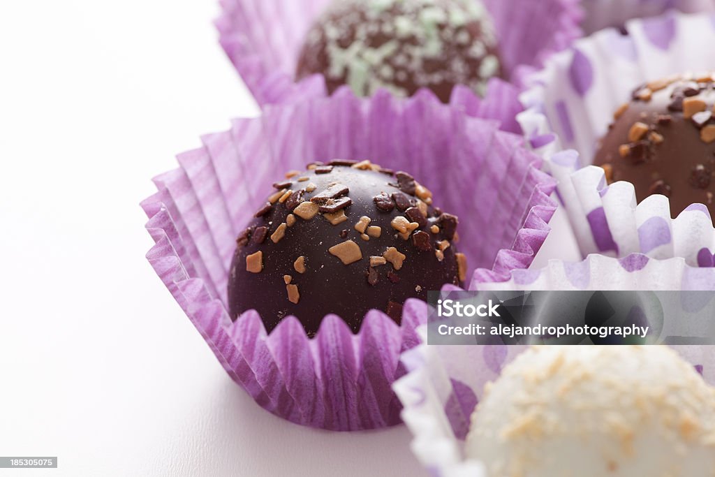 VariadosStencils Trufas - Royalty-free Alimentação Não-saudável Foto de stock