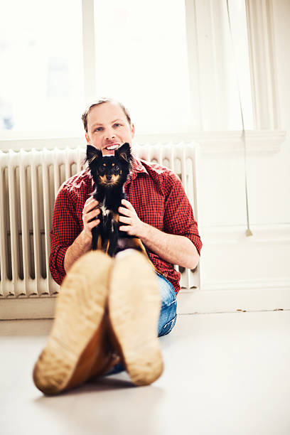 istock Man and russkiy toy 185305446