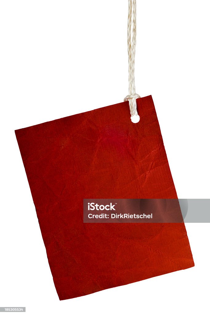 Zerrissen Stück rote Papier. - Lizenzfrei Ausverkauf Stock-Foto