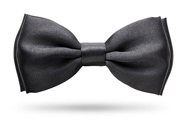Black bow tie Black bow tie. Photo with clipping path.Similar photographs from my portfolio: bow tie photos stock pictures, royalty-free photos & images