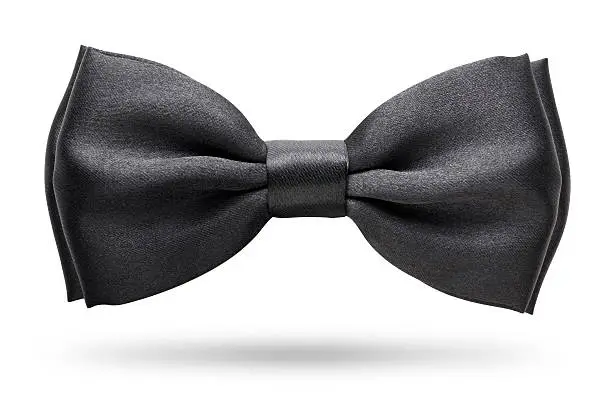 Photo of Black bow tie