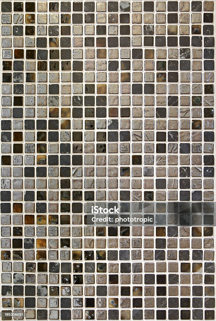 Mosaik-Fliesen im Badezimmer - Lizenzfrei Architektonisches Detail Stock-Foto