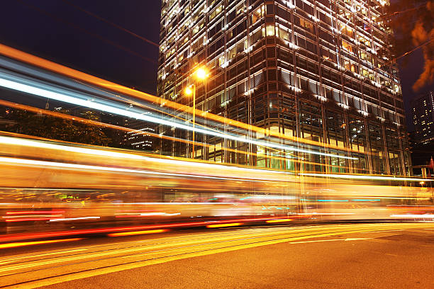 istock Vehicle Lights in City 185306597