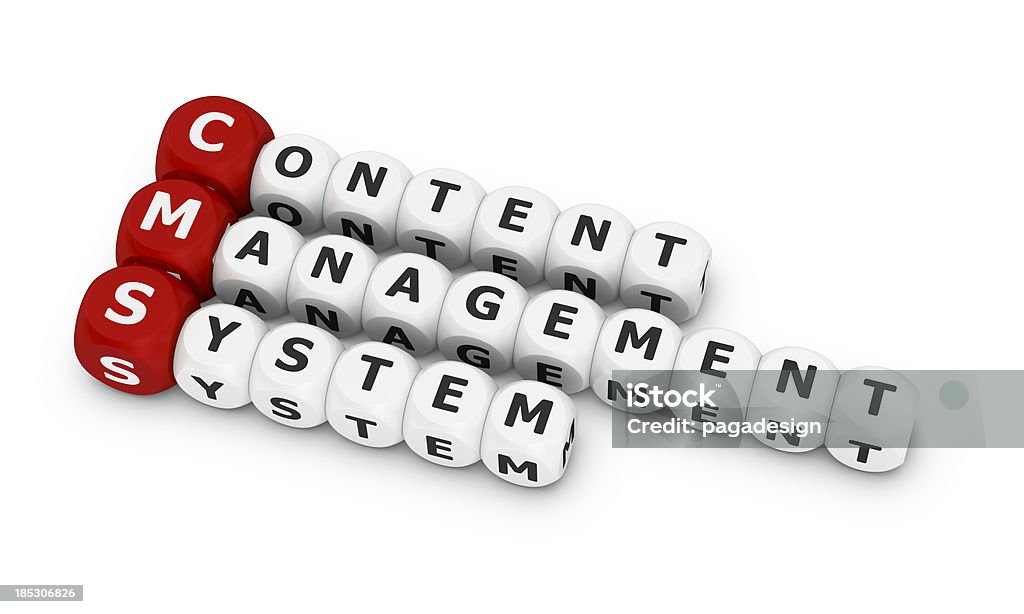 CMS - Foto stock royalty-free di Content management system