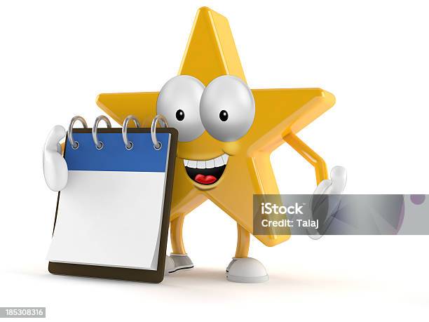 Foto de Star e mais fotos de stock de A Data - A Data, Amarelo, Calendário