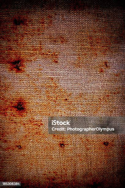 Grunge Rusty Canvas Stock Photo - Download Image Now - Abstract, Ancient, Antique