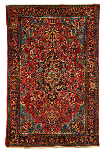 tapis persan ancien sarouk - carpet rug persian rug persian culture photos et images de collection