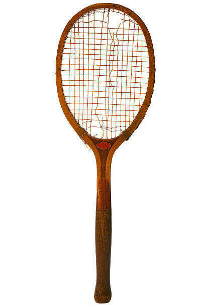 istock 1940's Antique Wooden Tennis Racket 185308826