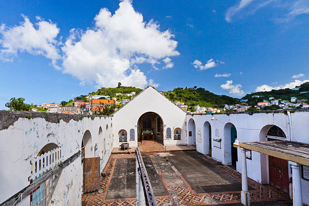 istock St. George's Anglican Church, Grenada W.I. 185308876