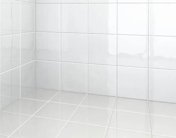 Photo of White Tiles in bathroom