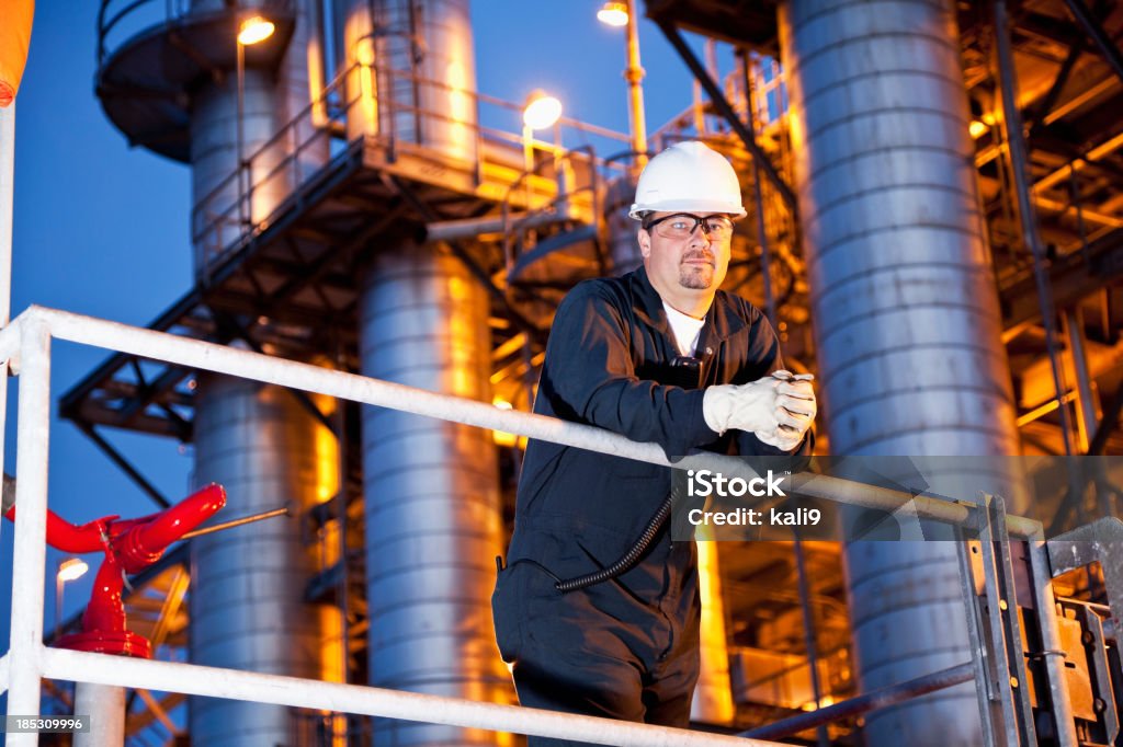 Ingegnere all'industria chimica - Foto stock royalty-free di Adulto