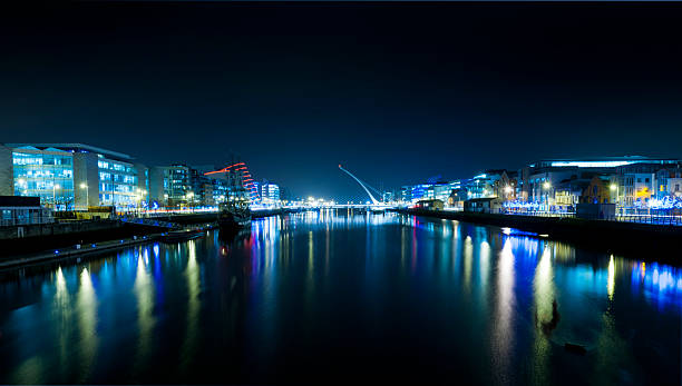 istock Dublin Samuel Beckett Bridge And Exhibition Center 185310550