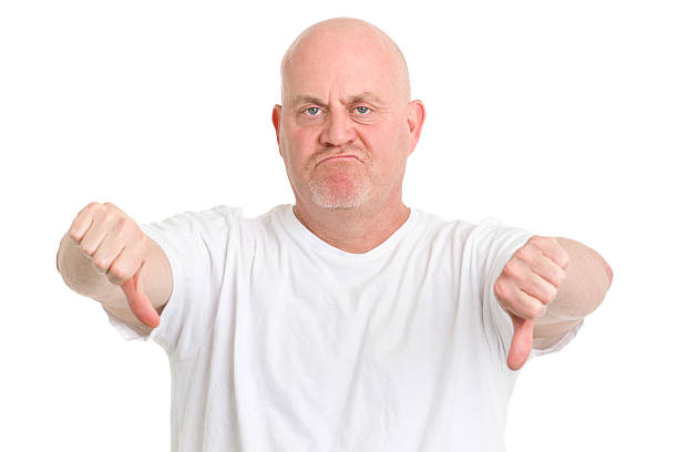 istock Man Gives Two Thumbs Down 185310933