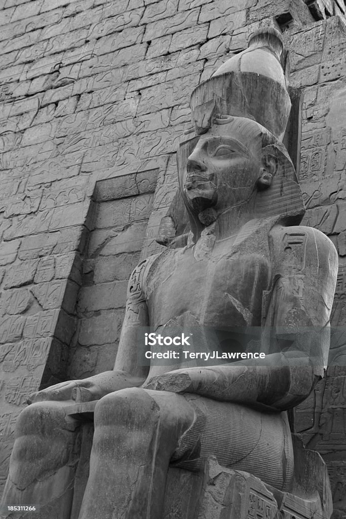 Colosso de Ramesses II, Templo de Luxor, Egito - Royalty-free Arcaico Foto de stock