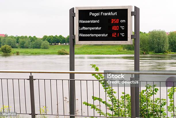 Wasserstand In Frankfurt Stockfoto und mehr Bilder von Baum - Baum, Fließendes Gewässer, Fluss