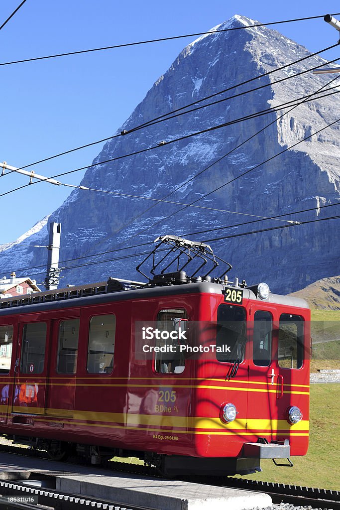 Suíça ferroviaria-XG - Royalty-free Admirar a Vista Foto de stock