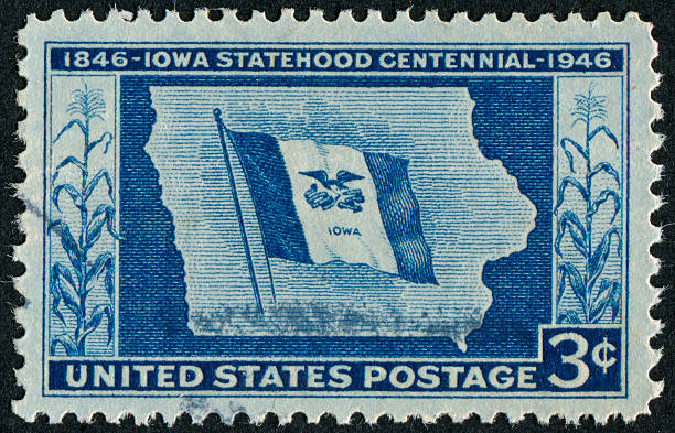 istock Iowa Statehood Stamp 185311487