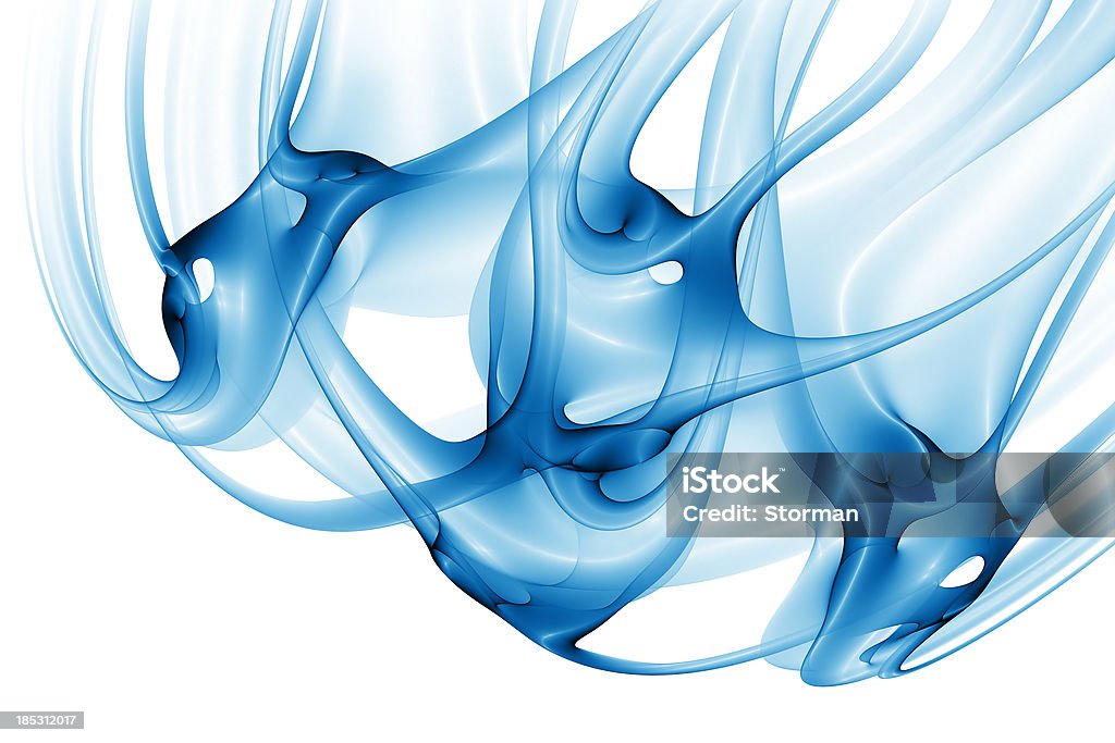 abstract blue organic shape royalty free stock image of an abstract blue organic shape on white backgroundlightbox of my similar images: Nerve Cell Stock Photo