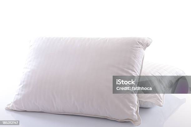 Pillow Stock Photo - Download Image Now - Pillow, White Background, White Color