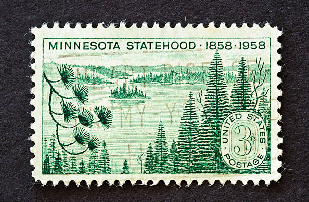 istock Minnesota Statehood Stamp 185312439