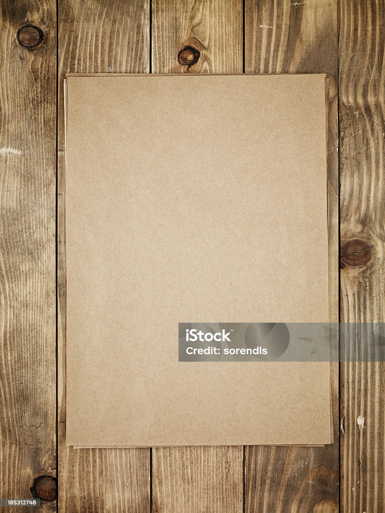 Antigo Papel - Royalty-free Mesa - Mobília Foto de stock