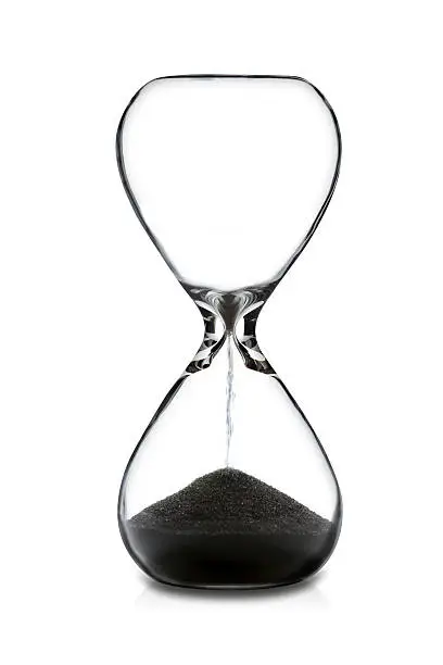 Hourglass with Clipping Paths.