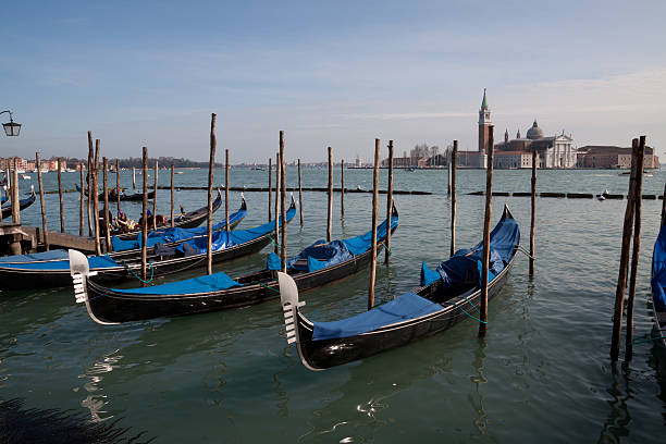 istock Venetian Gondolas, Venice - Italy 185313131