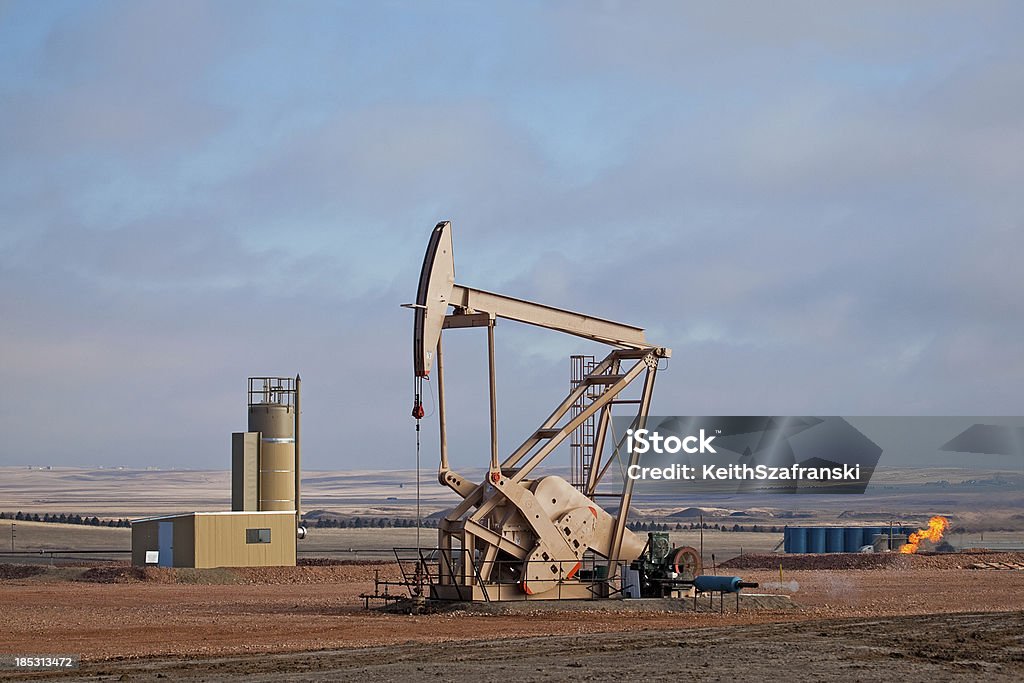 Öl Pumper - Lizenzfrei North Dakota Stock-Foto