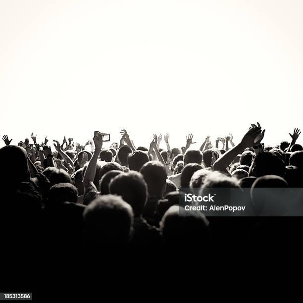 Multidão De Concerto - Fotografias de stock e mais imagens de Adolescente - Adolescente, Adolescência, Ambiente