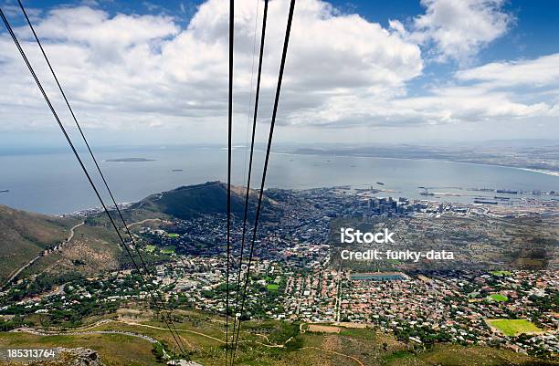 Cape Town От Кабеля Автомобиль — стоковые фотографии и другие картинки Прямо над - Прямо над, Столовая гора в ЮАР, Cape Peninsula