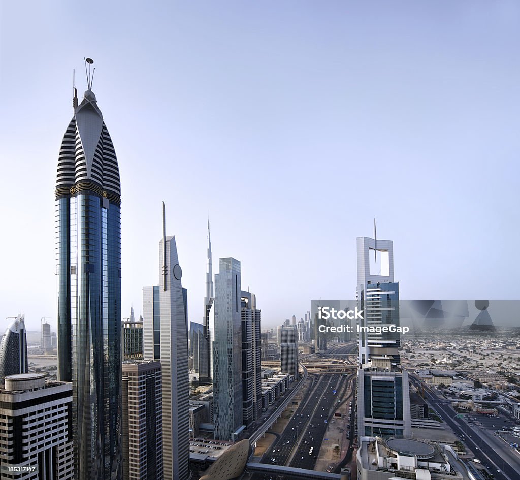 Vista da Cidade do Dubai - Royalty-free Ao Ar Livre Foto de stock
