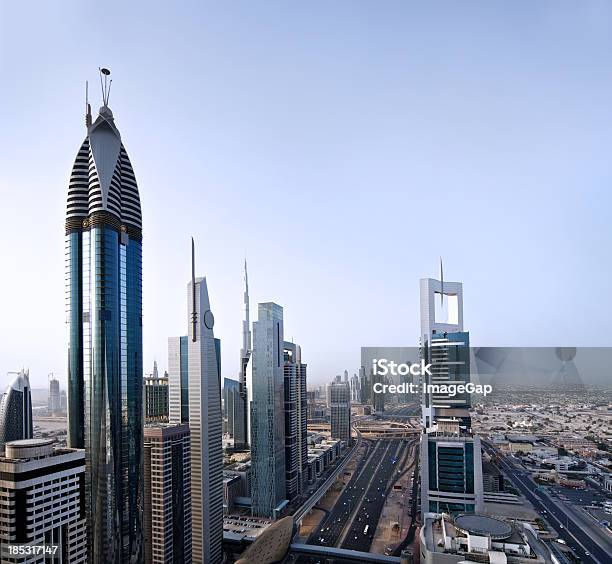 Vista Da Cidade Do Dubai - Fotografias de stock e mais imagens de Ao Ar Livre - Ao Ar Livre, Apartamento, Apartamento de Cobertura