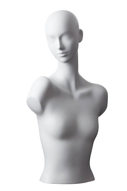 mannequin Female mannequin on white background mannequin stock pictures, royalty-free photos & images