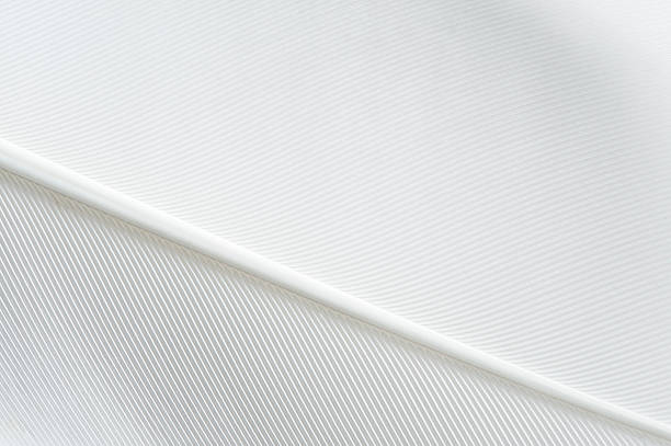 istock Close-up of a white Feather 185318376