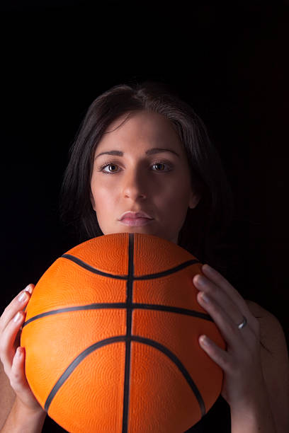 istock Girl With Basketball 185318625