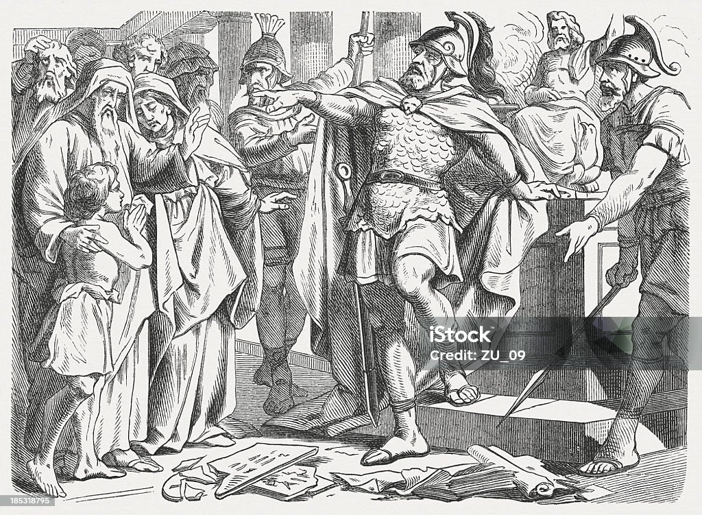 Antiochus Maccabees (1, 1 - Lizenzfrei Makkabäer Stock-Illustration