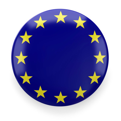 Europe union flag, full frame background