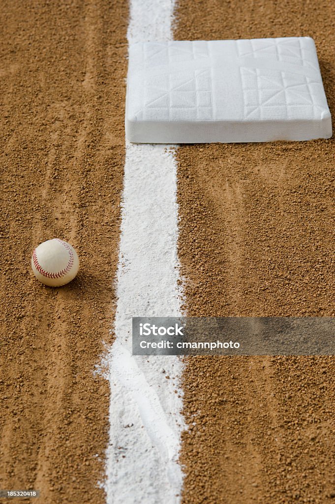 Bola de Foul de béisbol - Foto de stock de Artículos deportivos libre de derechos