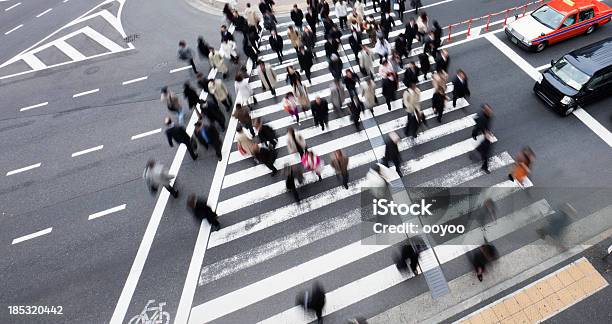 Zebra Crossing Stock Photo - Download Image Now - Crosswalk, High Angle View, Asphalt