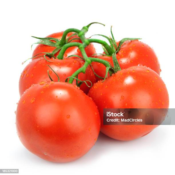 Maturi Sul Vite - Fotografie stock e altre immagini di Maturo - Maturo, Pomodoro, Vite - Flora