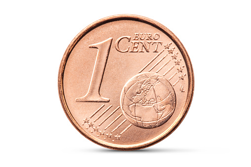 Un Centimo Monedas De Un Céntimo De Euro Foto de stock y más banco de imágenes de ...