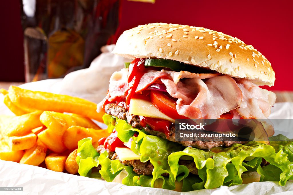 Frische Hamburger - - Lizenzfrei Brotsorte Stock-Foto