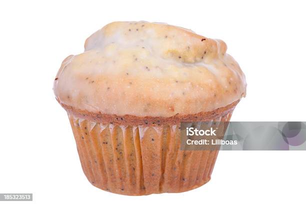 Foto de Muffin De Semente De Papoula E Limão e mais fotos de stock de Amêndoa - Amêndoa, Assar, Bolinho