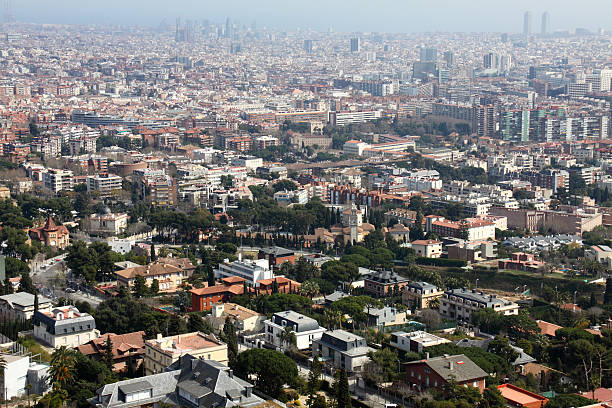 Vista de Pedralbes-Barcelona - foto de stock