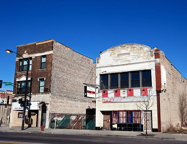 istock Chinese Takeaway Restaurant in West Garfield Park, Chicago 185323971