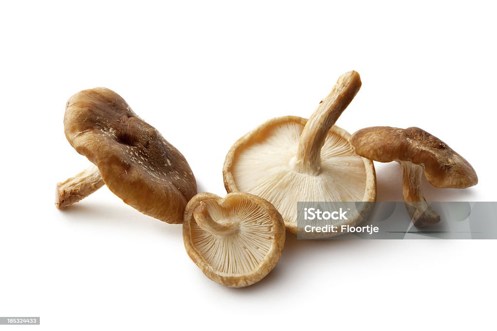 버섯 찜: 표고버섯 - 로열티 프리 표고버섯 스톡 사진