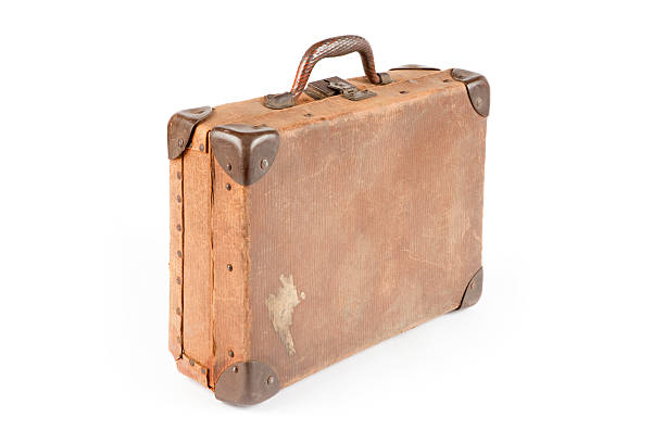 istock Well-Traveled Vintage Suitcase 185324520