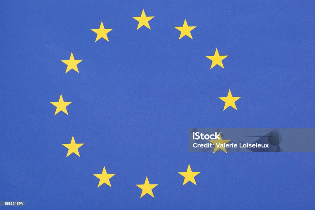 Bandeira da União Europeia - Royalty-free Alemanha Foto de stock