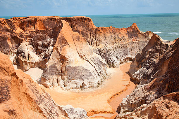 White Hill cliffs stock photo